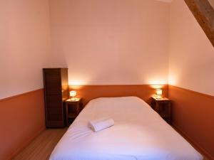 Postel nebo postele na pokoji v ubytování Gîtes de Mirabel Charmis + 18 fotografií