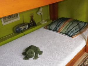 Postel nebo postele na pokoji v ubytování Chez Catherine