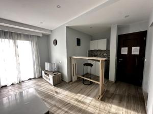 Kuchyň nebo kuchyňský kout v ubytování Guesthouse Apartments