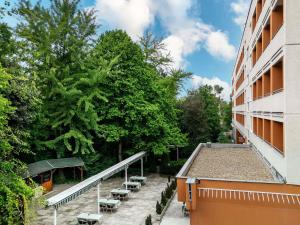 Vonkajšia záhrada v ubytovaní Ibis Budapest Citysouth