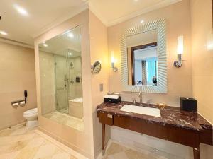 Koupelna v ubytování Wuhan Jin Jiang International Hotel
