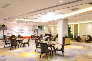 Restaurace v ubytování Wuhan Jin Jiang International Hotel