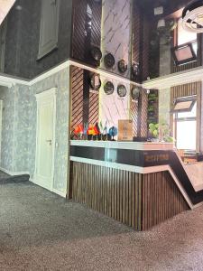 Кухня или мини-кухня в Ammar hotel
