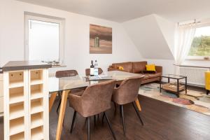 Χώρος καθιστικού στο Wohnung Bontje