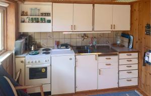 Η κουζίνα ή μικρή κουζίνα στο 5 Bedroom Beautiful Home In Onsala