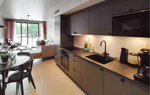 Η κουζίνα ή μικρή κουζίνα στο Amazing Apartment In Bjorli
