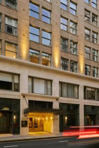 a tall building with a street in front of it at Sonder by Marriott Bonvoy The Craftsman Apartments Downtown LA in Los Angeles