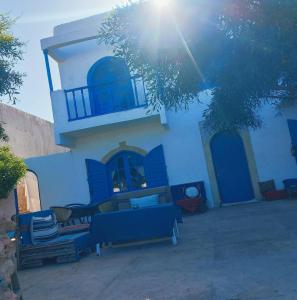 Balkón nebo terasa v ubytování Hostel Kaouki
