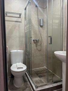 Łazienka w obiekcie Hostal Abril Madrid