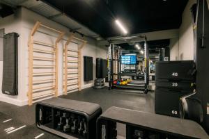 Fitness centrum a/nebo fitness zařízení v ubytování The Social Hub Amsterdam West 4 star + 19 fotografií