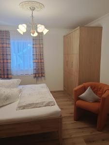 Posteľ alebo postele v izbe v ubytovaní Apartments Egger Barbara