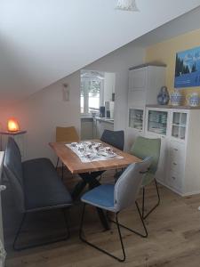 Kuchyňa alebo kuchynka v ubytovaní Apartments Egger Barbara