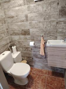 Koupelna v ubytování Apartmán LUKA 3