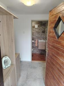 Koupelna v ubytování Apartmán LUKA 3