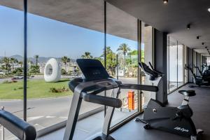 Centrum fitness w obiekcie Hotel Vibra District - Adults Only