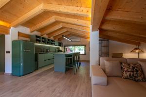 Kuchyň nebo kuchyňský kout v ubytování Apartaments i Bungalows Càmping L'Orri del Pallars