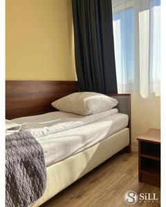 Postel nebo postele na pokoji v ubytování Hotel SiLL