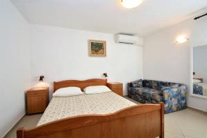 Posteľ alebo postele v izbe v ubytovaní House Rahela