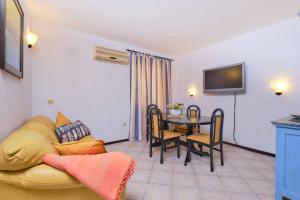 TV a/nebo společenská místnost v ubytování Apartment Lejla 1