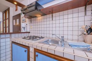 Kuchyň nebo kuchyňský kout v ubytování Apartment Lejla 1