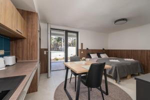 Posteľ alebo postele v izbe v ubytovaní Balaton Flow Residence