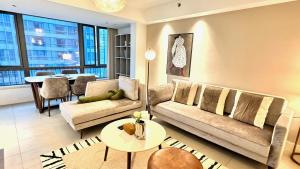 Qian's House Wanyu All-Suite Holiday Apartment休息區