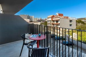 Balkon lub taras w obiekcie Hotel Vibra District - Adults Only