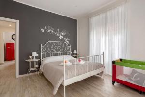 Ένα ή περισσότερα κρεβάτια σε δωμάτιο στο Dal Capitano