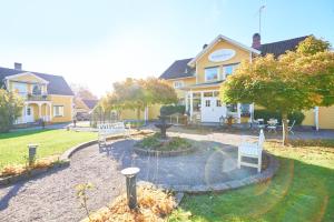 Zahrada ubytování Hotell Björkhaga
