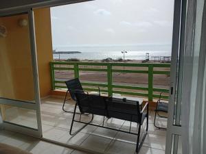 Balcone o terrazza di Sal Rei apartaments, Boa Vista, free WI-FI