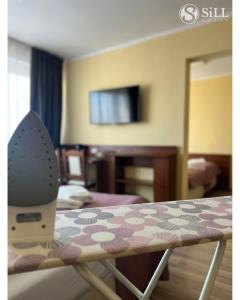 TV a/nebo společenská místnost v ubytování Hotel SiLL