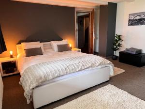 Una cama o camas en una habitación de Himalayan vibes