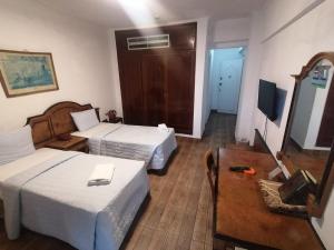 TV a/nebo společenská místnost v ubytování Kaoud Sporting Hotel