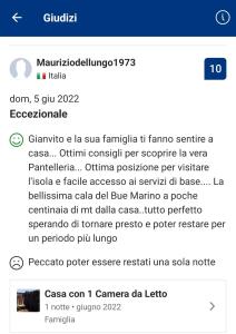 Fotografie z fotogalerie ubytování Scialu & Riscialu v destinaci Pantelleria
