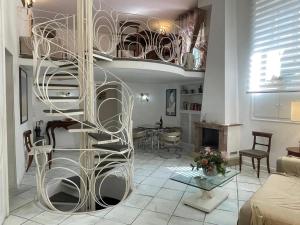 Posedenie v ubytovaní Comfortable Apartment in the Heart of Rome, 65m², City View