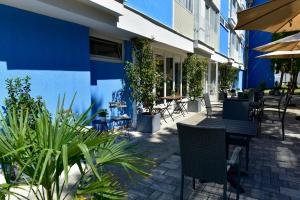 Balkón nebo terasa v ubytování Zama Hotel