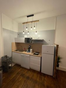 Kuchyň nebo kuchyňský kout v ubytování Saphir 2