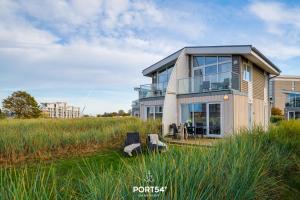 Bygningen som feriehuset ligger i