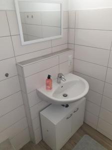 Koupelna v ubytování Itzehoe Liethberg Apartment W404