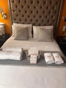 Postel nebo postele na pokoji v ubytování Hotel Melthon Class