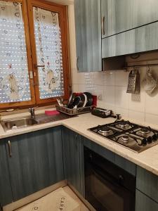 Η κουζίνα ή μικρή κουζίνα στο Casa Merli