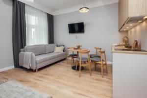 Kuchyň nebo kuchyňský kout v ubytování Aparthotel Amella