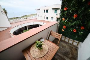 Balkón nebo terasa v ubytování Isula SeaView Apartments