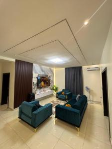 Posezení v ubytování AA luxury Apartment