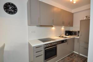 Η κουζίνα ή μικρή κουζίνα στο Appartement Edda
