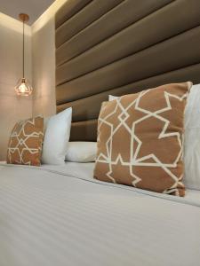 Hotel y Cabañas Covemar客房内的一张或多张床位