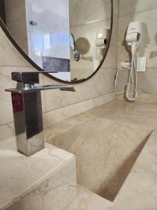 Hotel y Cabañas Covemar的一间浴室
