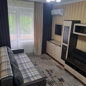 Χώρος καθιστικού στο Сдаётся посуточно 2-х комнатная квартира в центре города