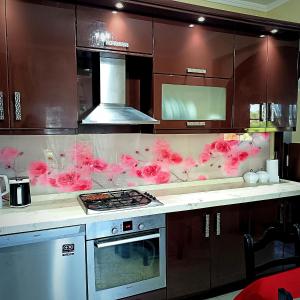 Η κουζίνα ή μικρή κουζίνα στο Park Apartment