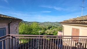 a view from the balcony of a house at Casa CAROLA in Arpino